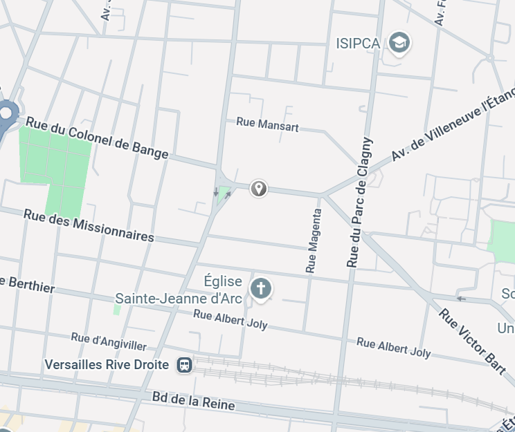 Carte Google - localisation magasin de Fleurs